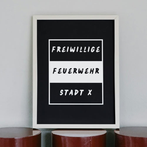 Freiwillige Feuerwehr Poster