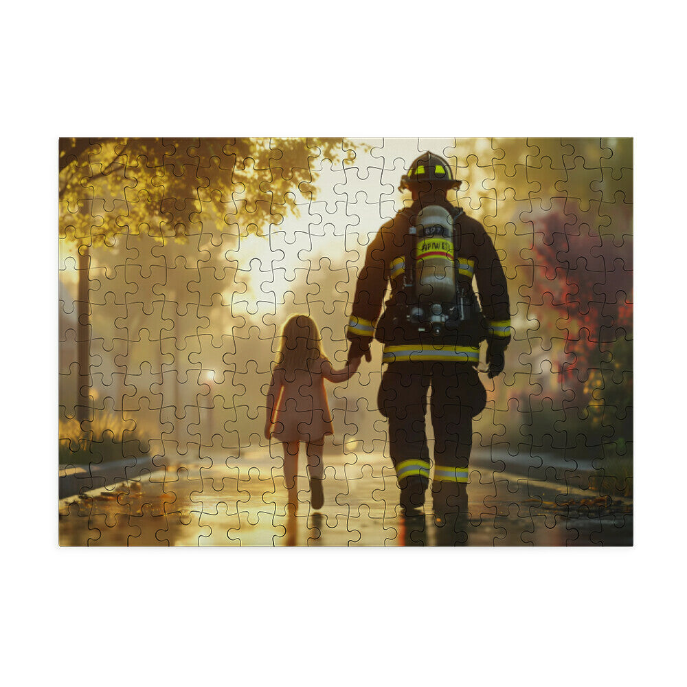 feuerwehrfrau Puzzle