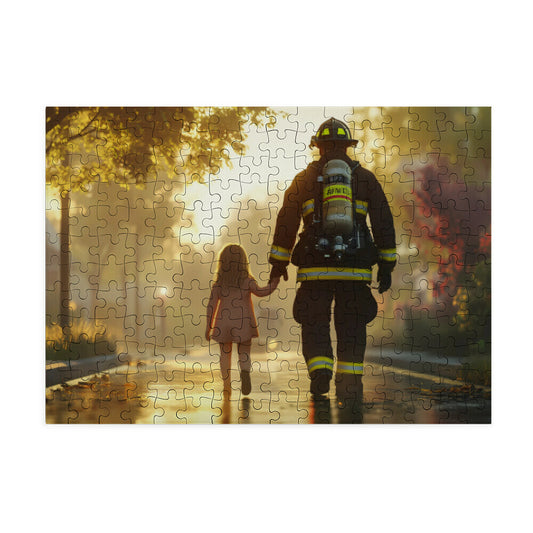 feuerwehrfrau Puzzle