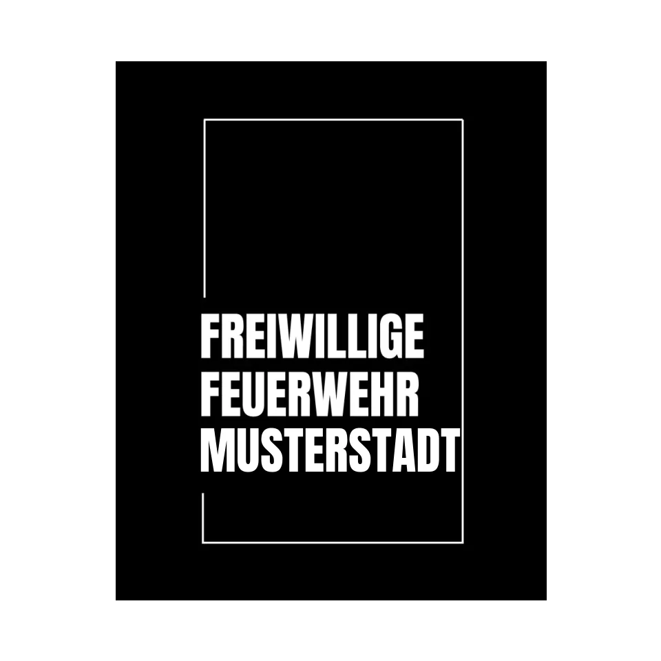 freiwillige feuerwehr poster